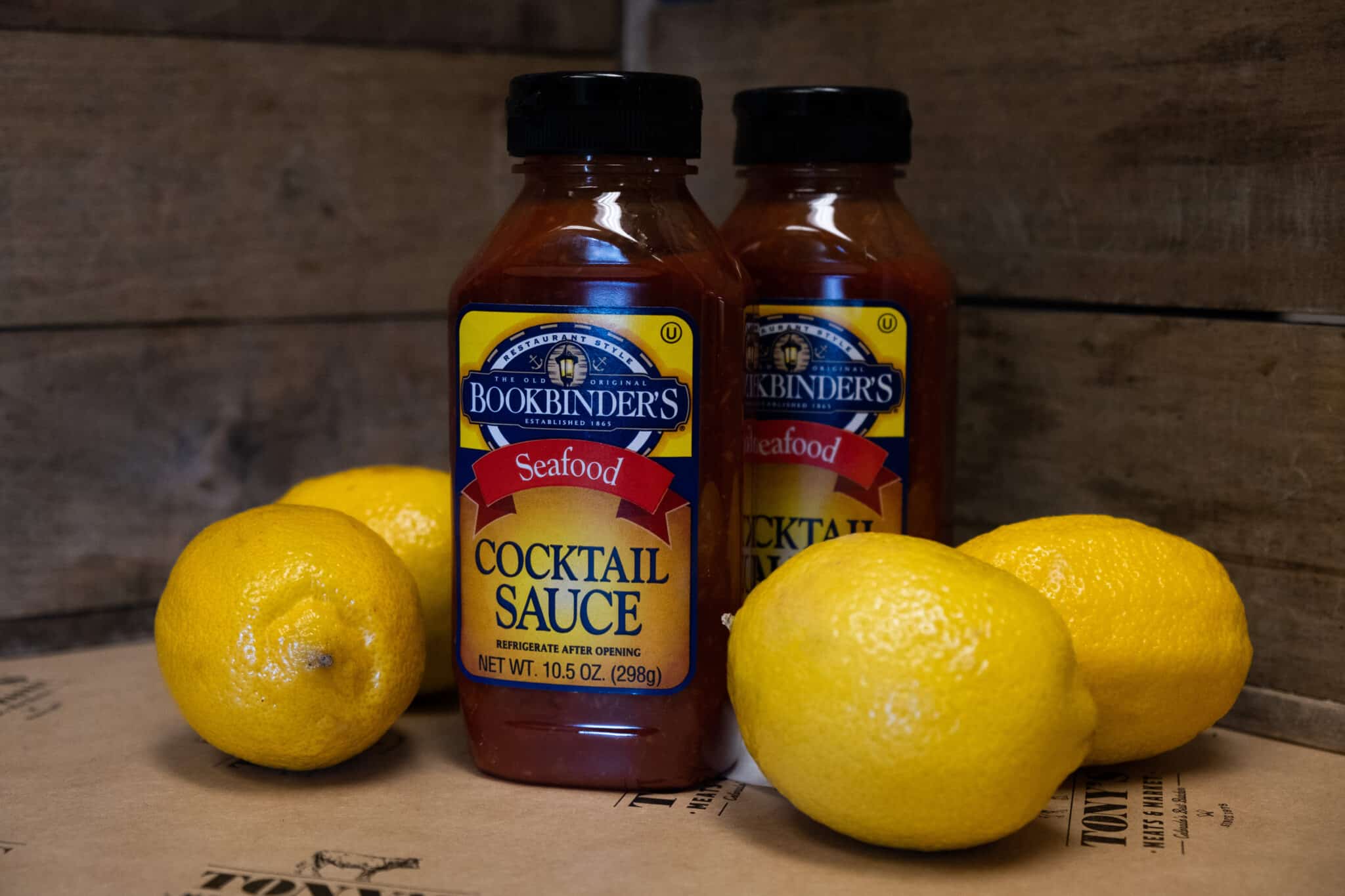 Bookbinders cocktail Sauce Tony's Meats & Market