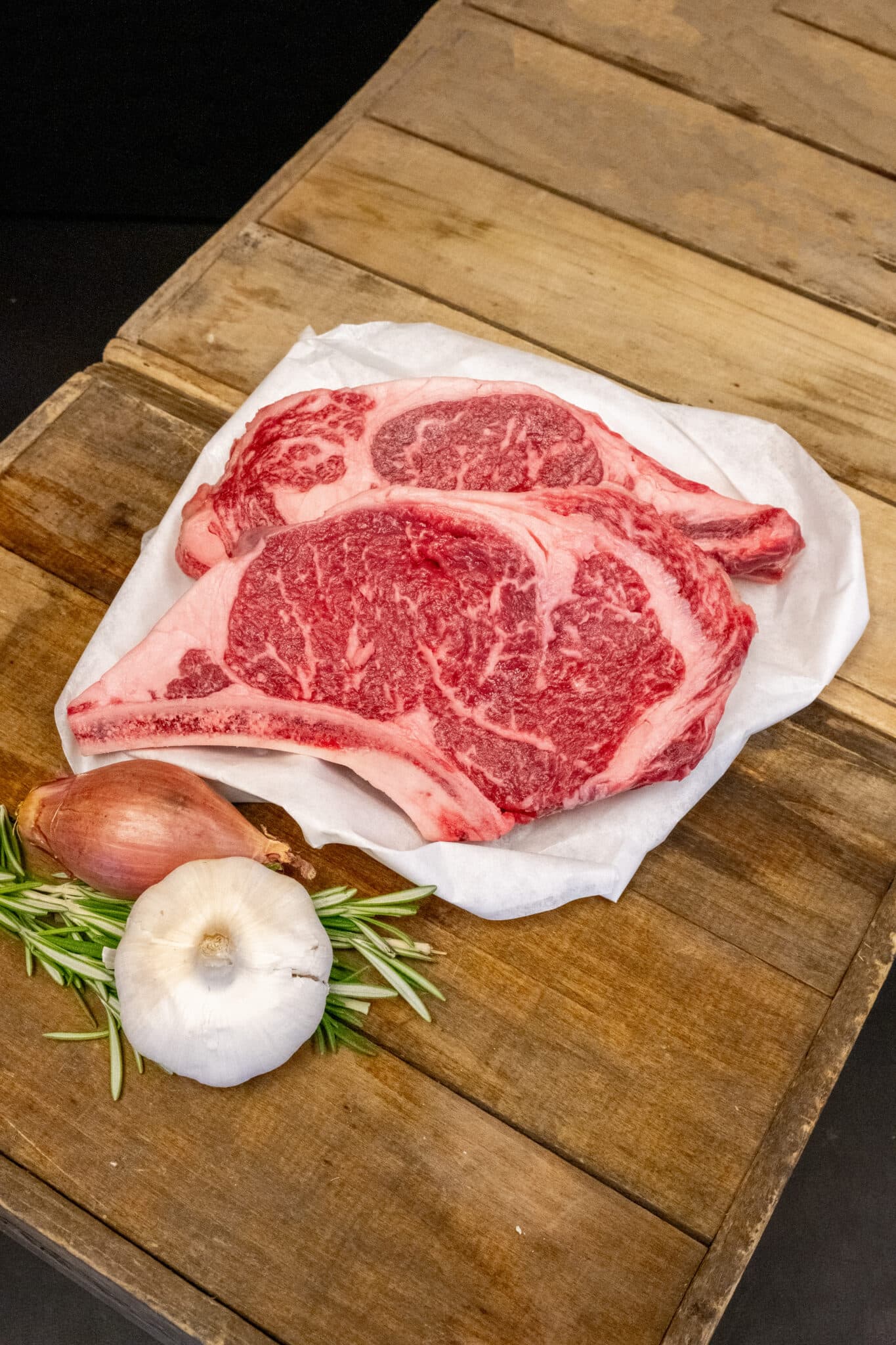 Bone In American Wagyu Rib Steaks Tony S Meats Market