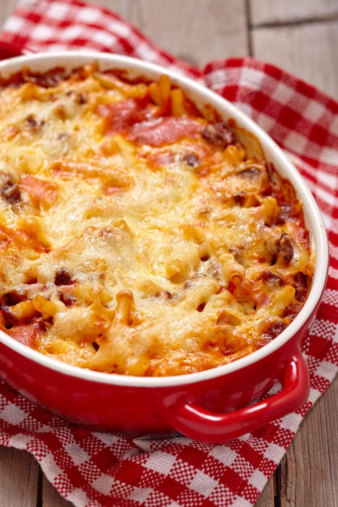 Macaroni casserole with ground beef - Tony's Meats & Market