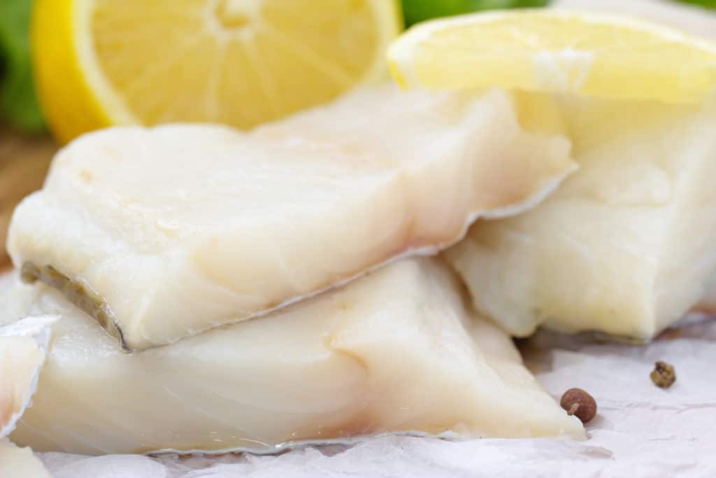 first of the season halibut - tonys meats and market - fish monger