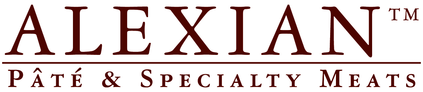 Alexian logo - pate & specialty meats