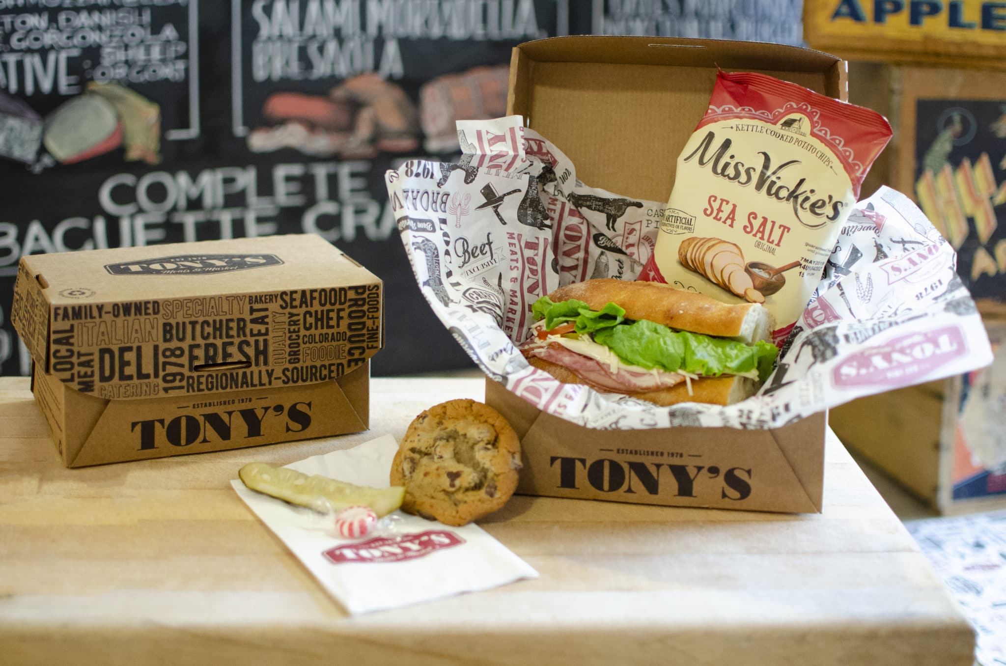Tony's Boxed Sandwiches