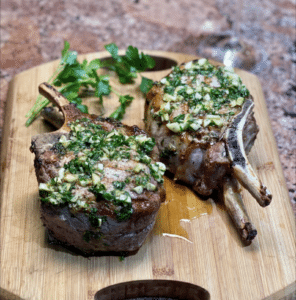 Tuscan Style Double-Cut Berkshire Chops