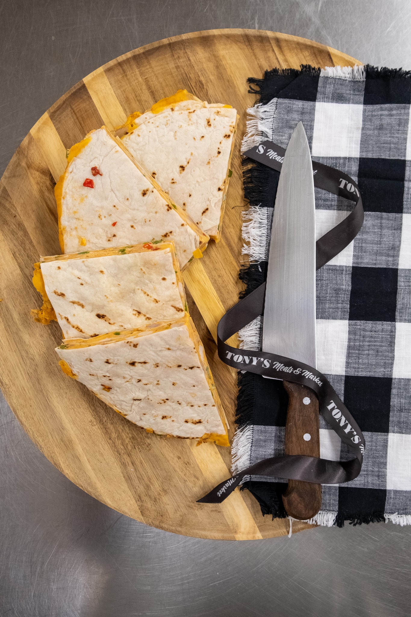 Knife & Fork Chicken Quesadilla Tony's Meats & Market