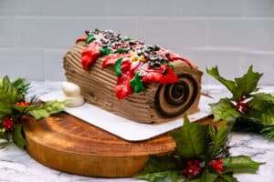 Vollmer's Chocolate Yule Log