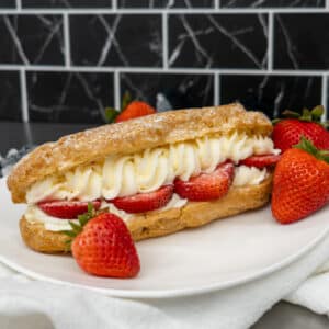 Strawberries Creme Eclair